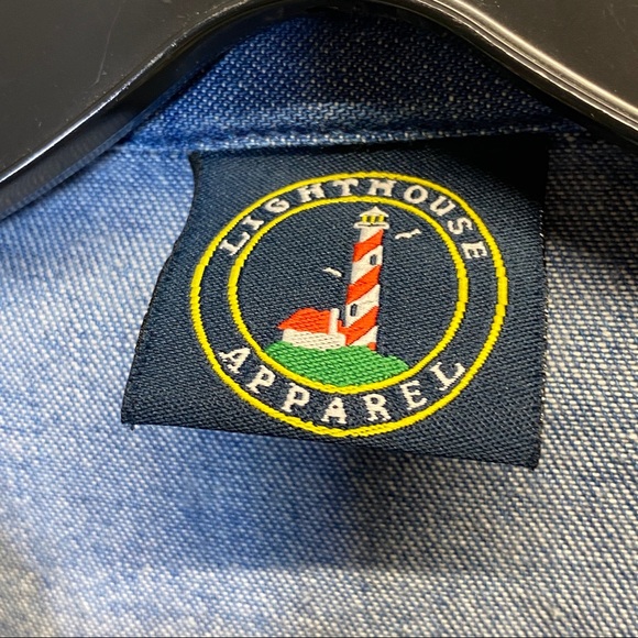 Lighthouse Apparel Vintage Denim Shacket Size XXL - Picture 8 of 15